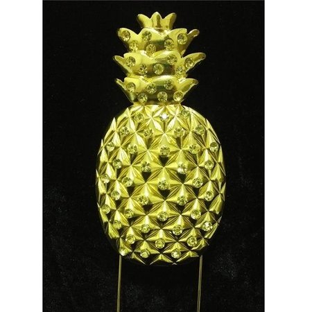 TIAN SWEET Tian Sweet 33014-Pag Golden Pineapple Rhinestone Cake Topper 33014-Pag